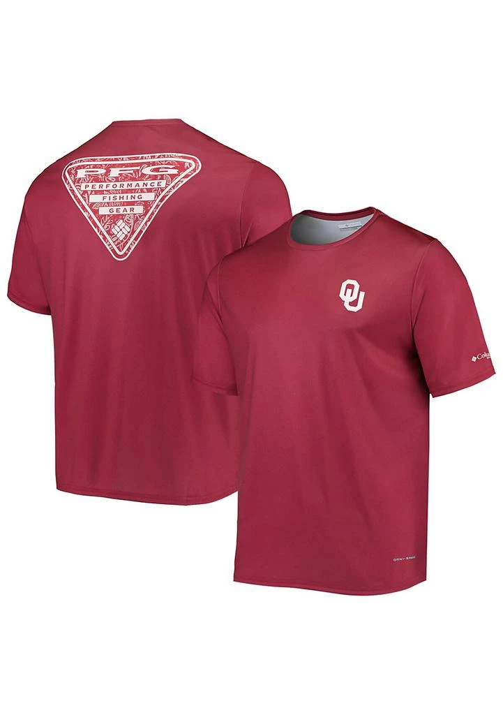 Columbia NCAA Oklahoma Sooners Terminal Tackle Omni-Shade T-Shirt