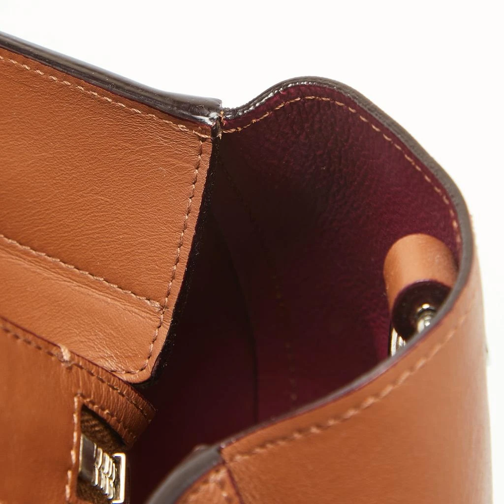 Dior Brown Leather issimo Zip Shopper Tote.. 6