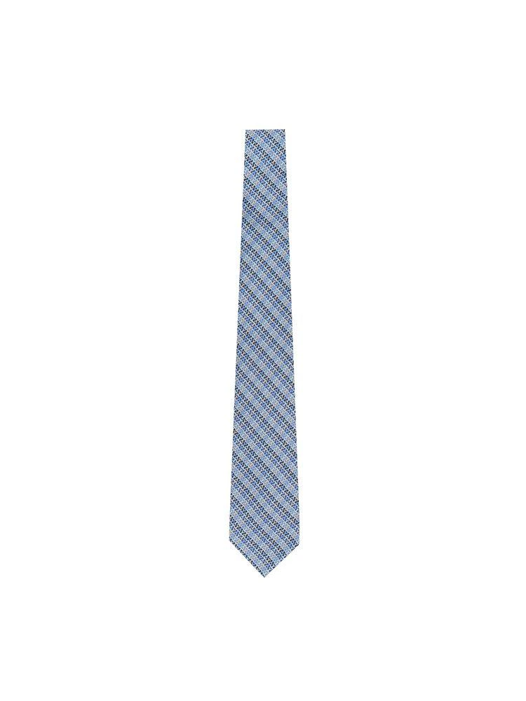 Salvatore Ferragamo Ferragamo Gancini Chain Printed Satin Tie 1