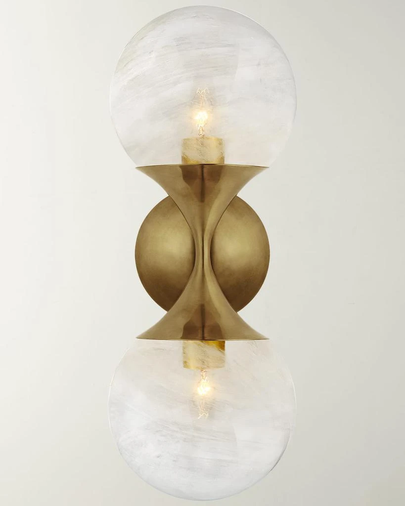 AERIN Cristol Small Double Sconce By AERIN 1