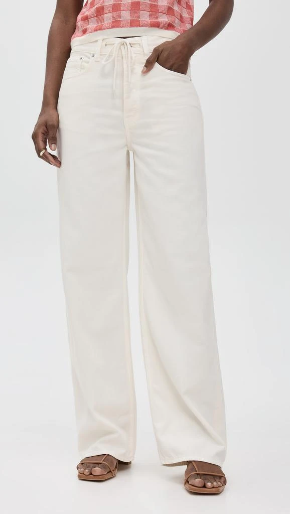 Madewell Low-Slung Baggy Jeans in Vintage Canvas: 1