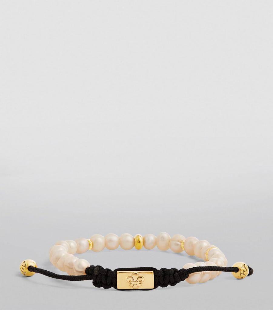 Nialaya Pearl Beaded Bracelet