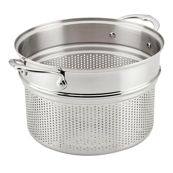 Hestan 8 Qt Stainless Steel Pasta Strainer Insert
