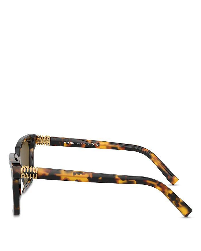 Miu Miu Rectangular Sunglasses, 55mm 4