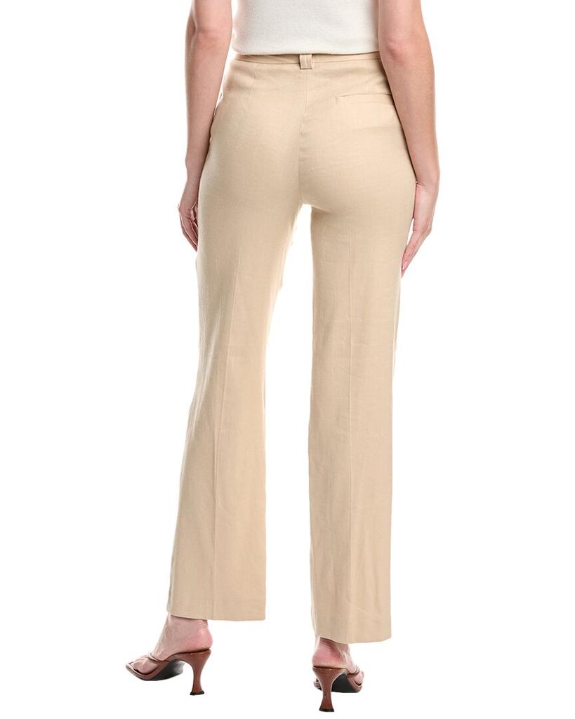 Maje Linen-Blend Pant