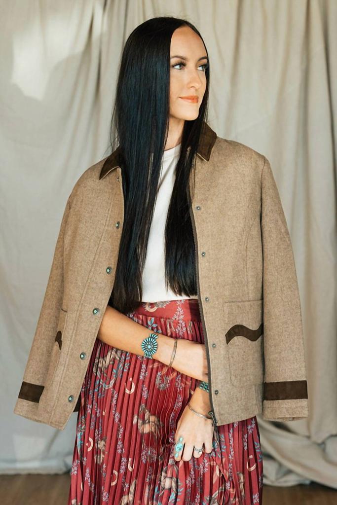 Madison Creek Outfitters Keene Wool Coat In Brown