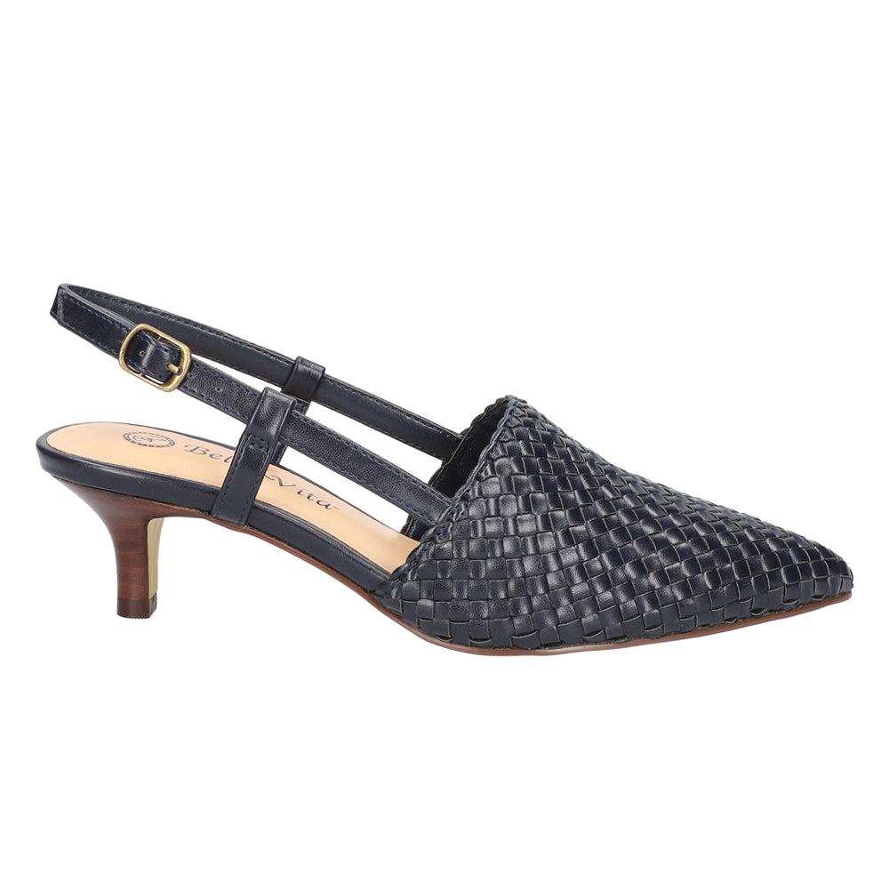 Bella Vita Kaisley Kitten Heel Pointed Toe Pumps