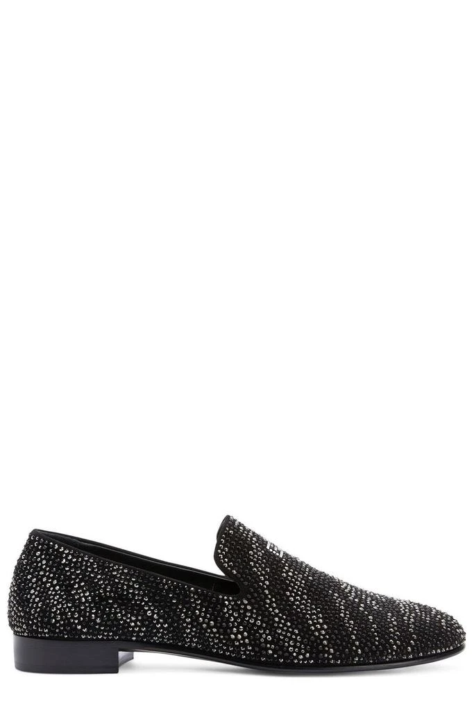 Giuseppe Zanotti Giuseppe Zanotti Crystal Lewis Loafers from Cettire