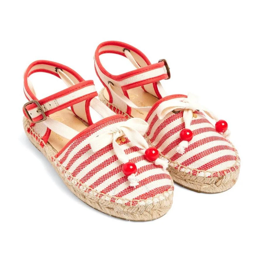 Bonpoint Evila Cherry Espadrilles 2