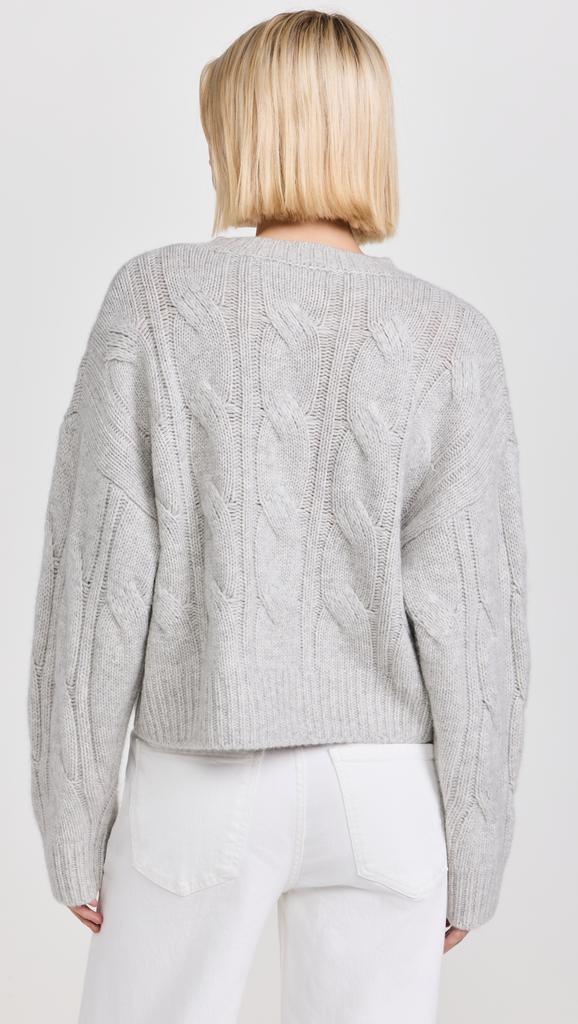 Sablyn Cable Knit Cashmere Sweater