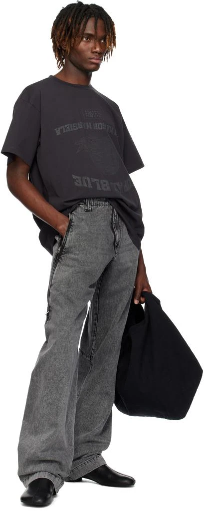MM6 Black Topaz Blue T-shirt 5
