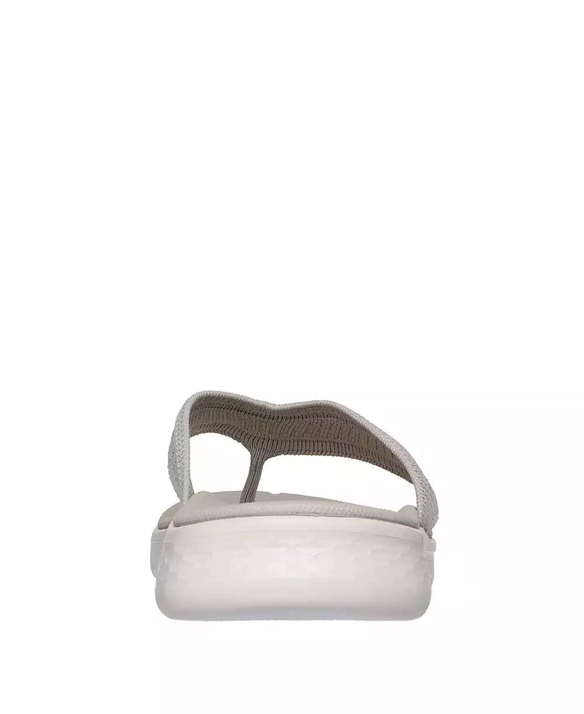 SKECHERS Women's Go Walk Flex Flip-Flop Thong Sandals from Finish Line 4