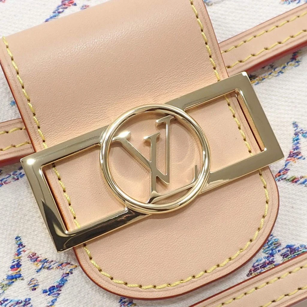 Louis Vuitton Louis Vuitton Monogram Jacquard Dauphine Mini White Multicolor Nautical Shoulder Bag 3