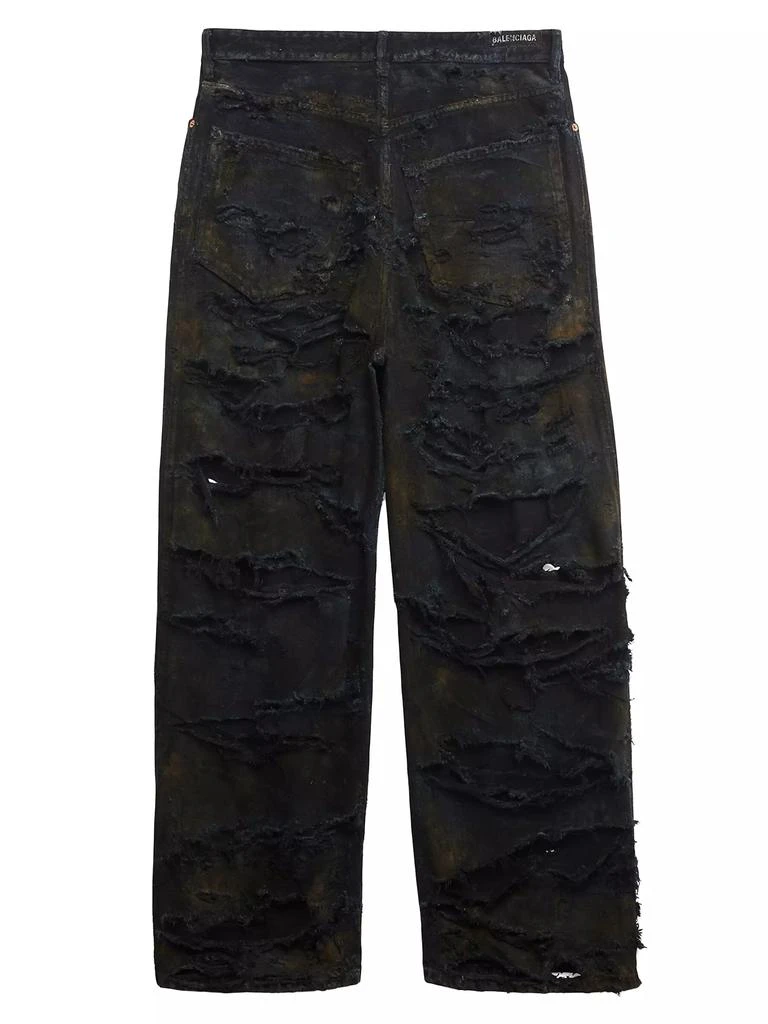 Balenciaga Super Destroyed Baggy Jeans 6