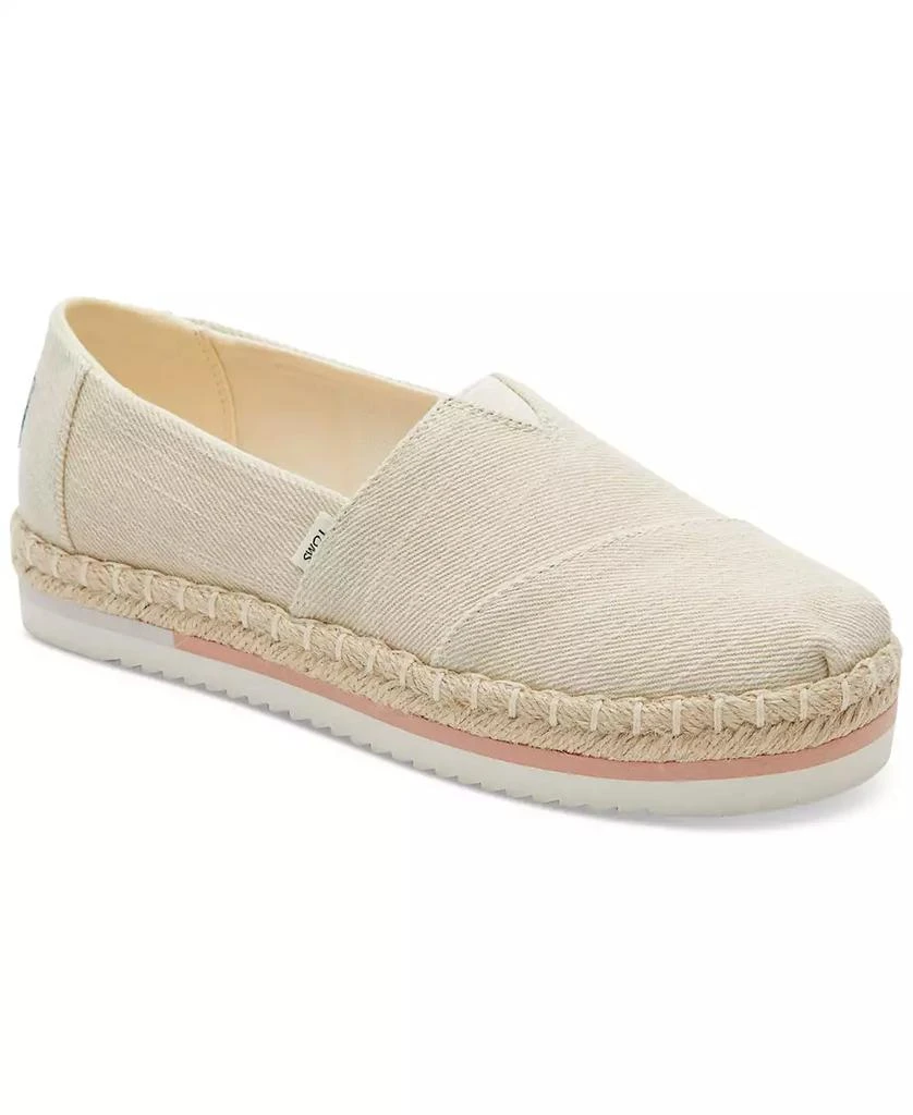 TOMS Women's Alpargata Platform Espadrille Slip-Ons 1