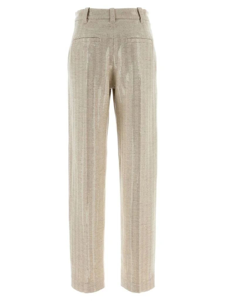 Brunello Cucinelli Brunello Cucinelli Sequin-Embellished Pants 2