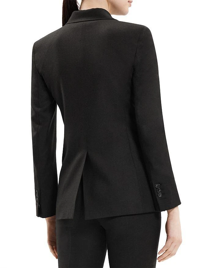 Theory Wool Slim Double Breasted Blazer 2