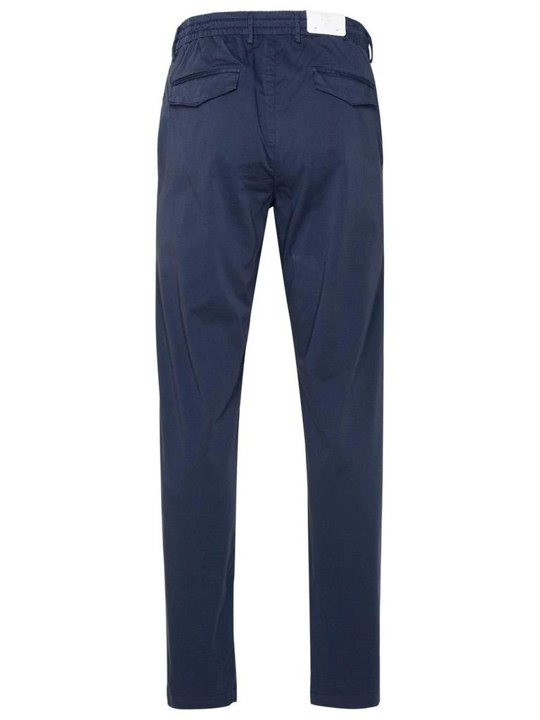 Eleventy Eleventy Blue Cotton Pants 3