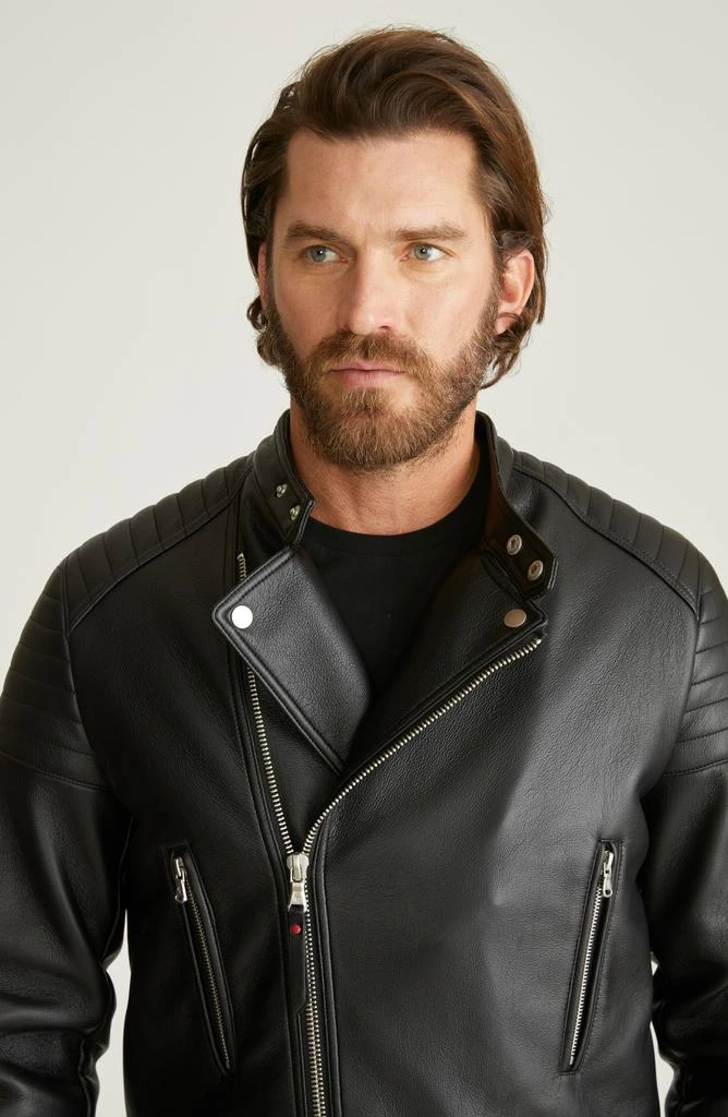 Robert Graham Faux Leather Moto Jacket 6