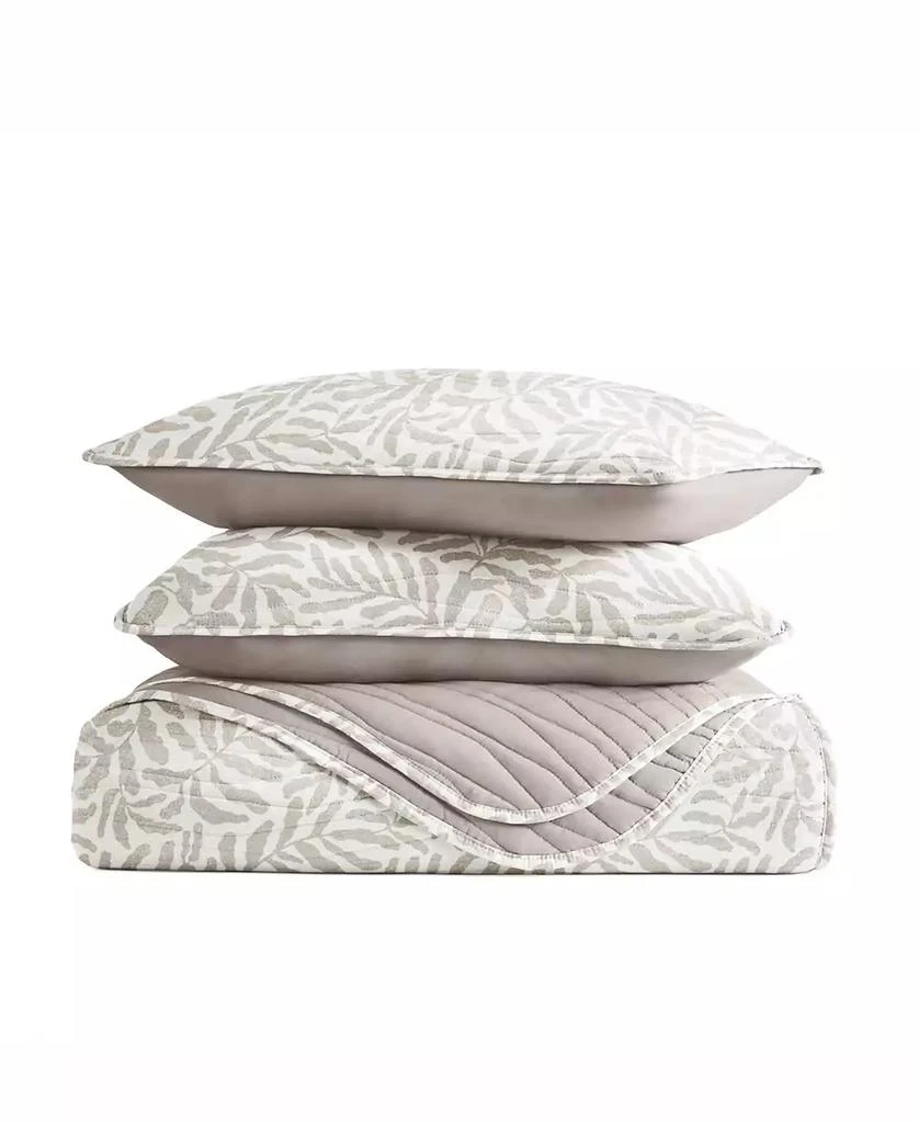 IENJOY HOME Tossed Ferns Reversible 2-Pc. Quilt Set 4