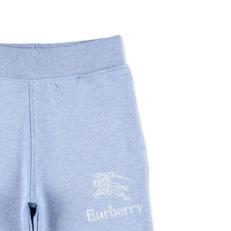 Burberry Kids Logo Printed Cotton Shorts 3