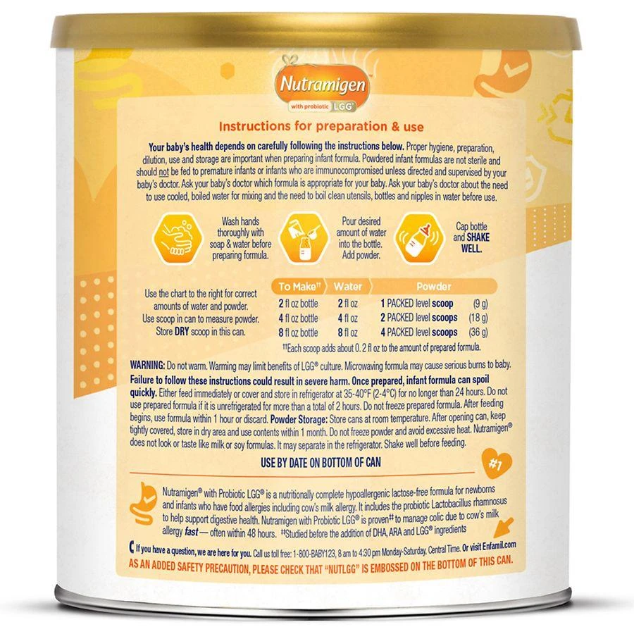 Enfamil Infant Formula Hypoallergenic & Lactose Free with Enflora LGG Powder 2