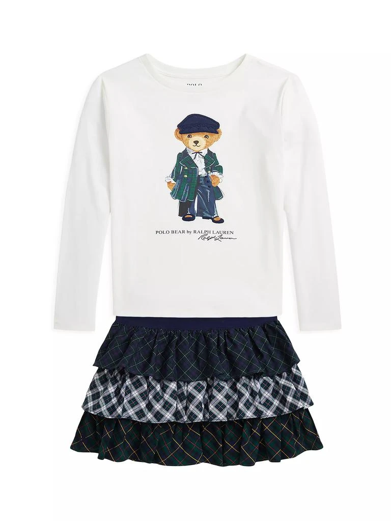 Ralph Lauren Little Girl's &amp; Girl's Polo Bear Long-Sleeve T-Shirt 2