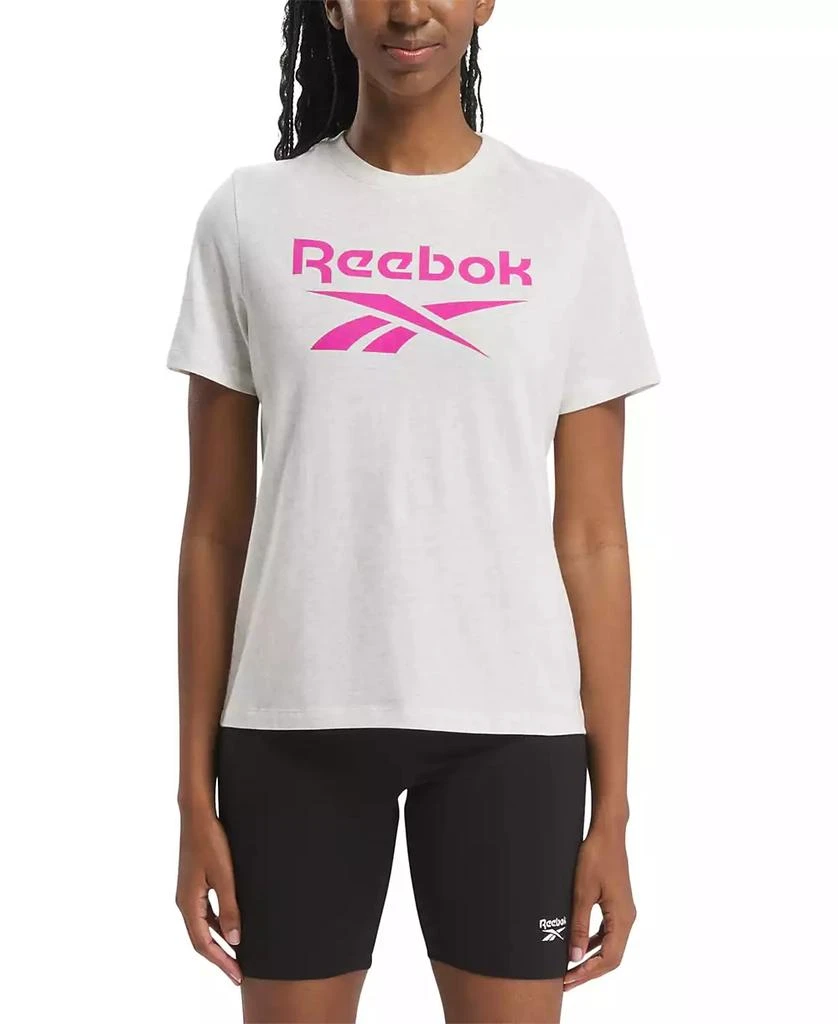 Reebok Women's Short Sleeve Logo Graphic T-Shirt 1