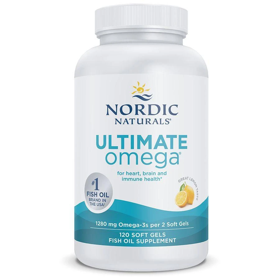Nordic Naturals Ultimate Omega Soft Gels Lemon 1