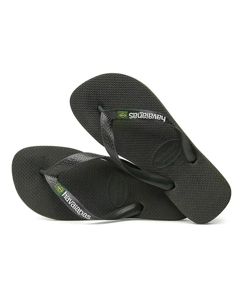 Havaianas Men's Brazil Logo Flip-Flop Sandals 3