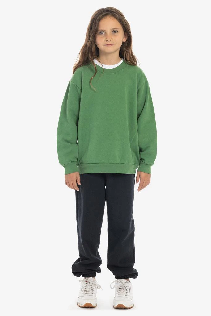 Los Angeles Apparel HF107GD - Kids Heavy Fleece Garment Dye Crew Sweatshirt 11