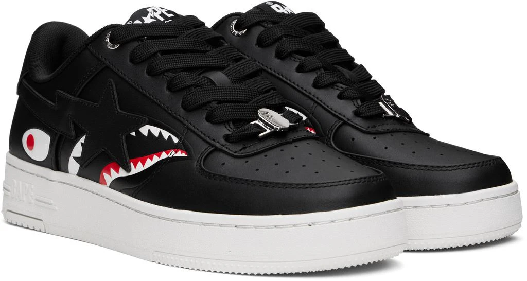 Bape Black STA Shark Sneakers 4
