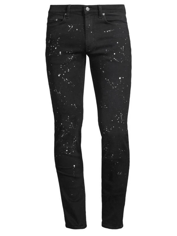 BLK DNM Paint Splatter Skinny Jeans 5