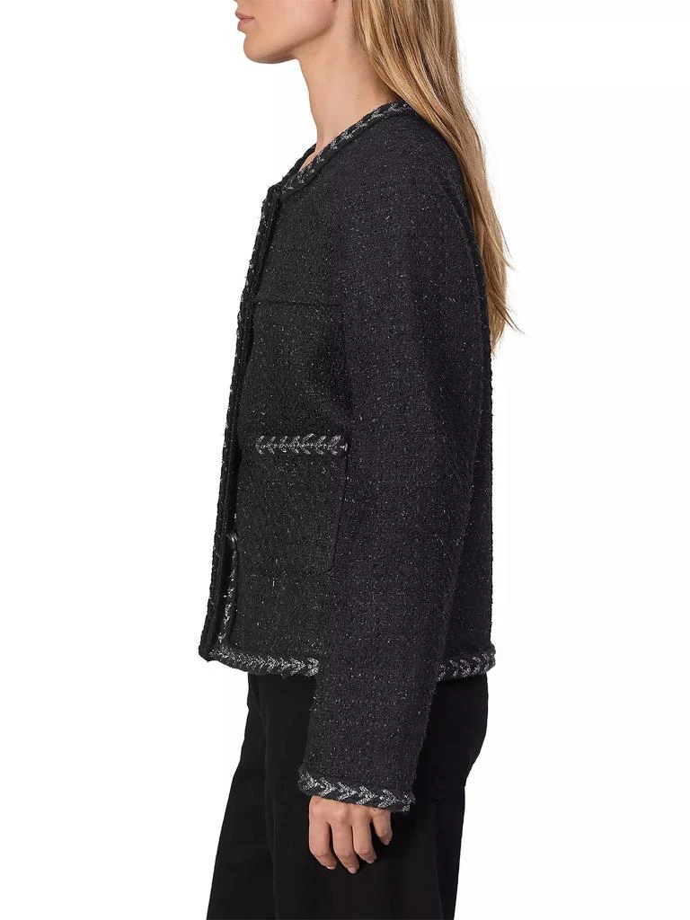 Rag & Bone Mirabelle Tweed Button-Up Jacket 4