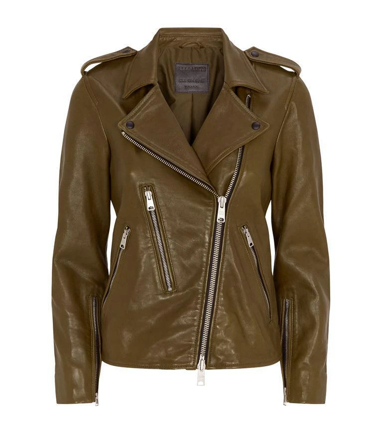 ALL SAINTS Elva Leather Jacket 1