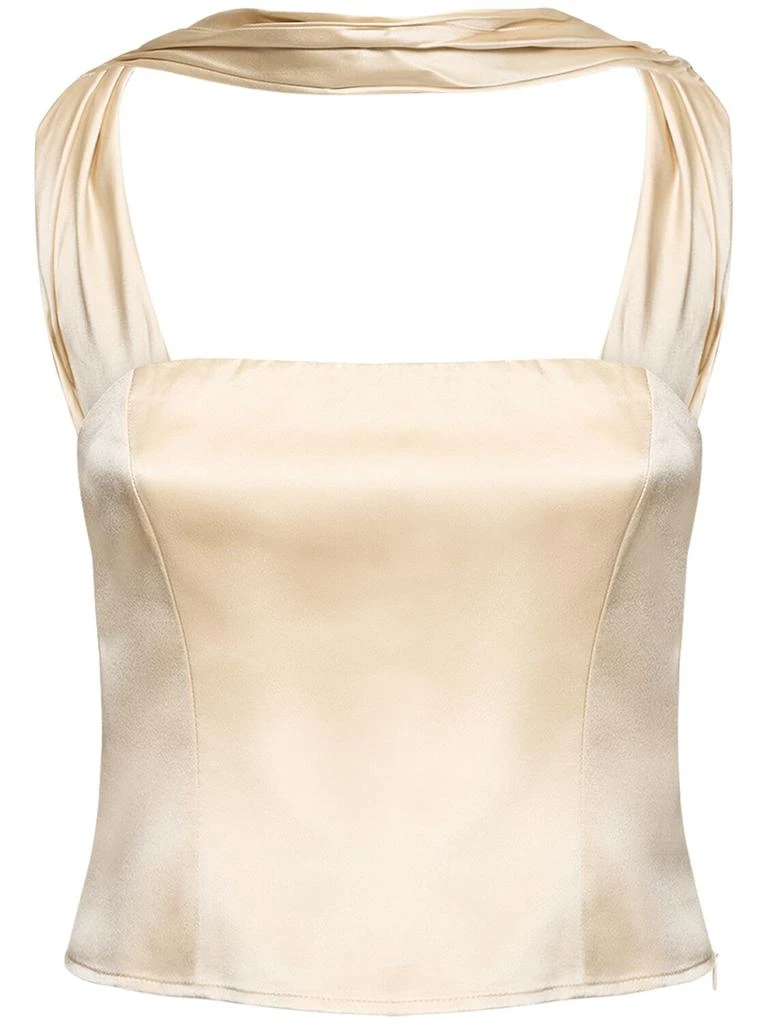Reformation Sallie Silk Top 1