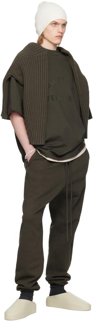 Essentials Gray Crewneck T-Shirt - T-Shirts - BeyondStyle