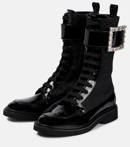 Roger Vivier Viv' Rangers Strass ankle boots 5
