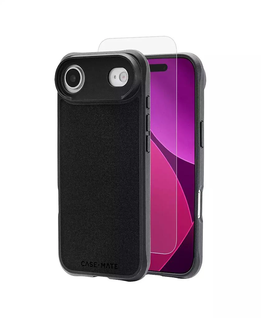 Case-Mate Protection Pack Tough MagSafe Case and Glass Screen Protector for Apple iPhone Air