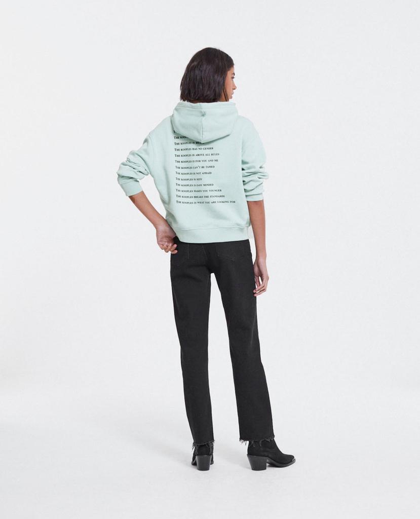 THE KOOPLES What Is The Kooples Blue Hooded Sweatshirt