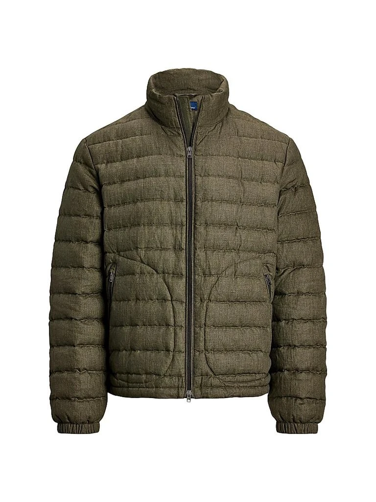 Ralph Lauren Quilted Linen Down Jacket 1