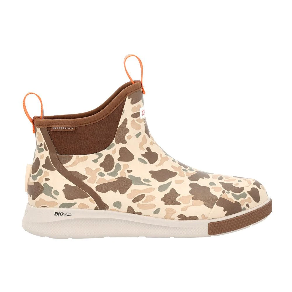 Xtratuf Sport Ankle Deck Camo Round Toe Pull On Rain Boots