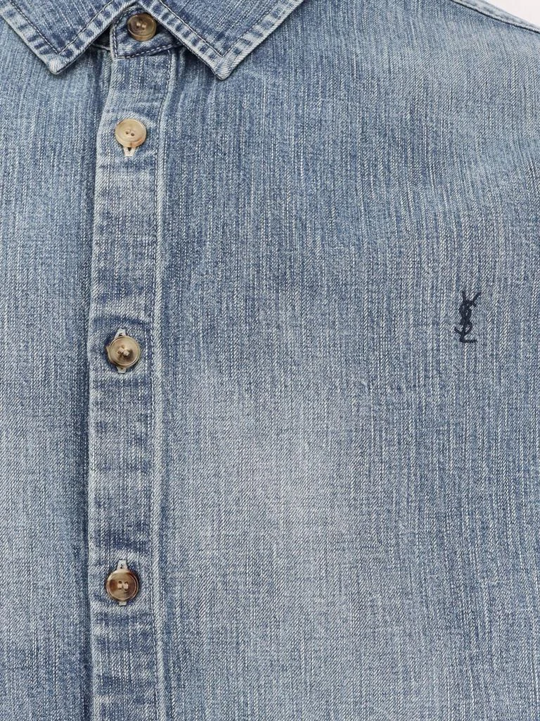 Yves Saint Laurent Cassandre denim shirt 5