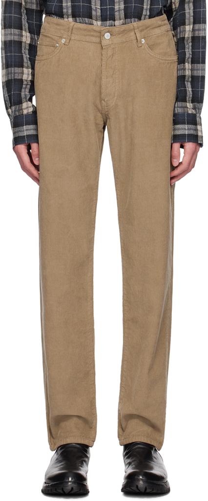 Officine Générale Taupe James Trousers