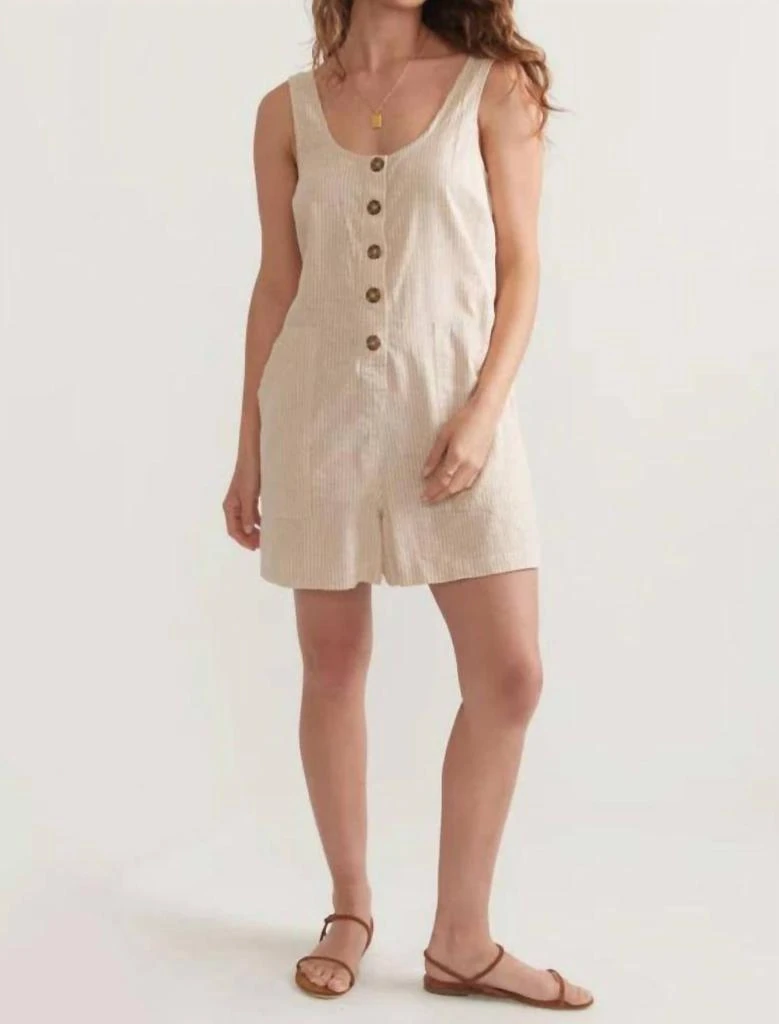 Marine Layer Marine Layer - Sydney Sleeveless Romper 5