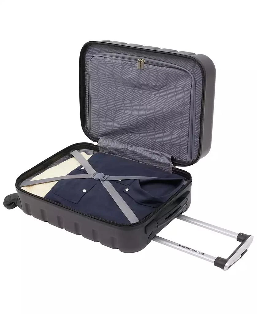 Travelers Club Harper Collection 2 Piece Rolling Hardside Luggage Set 15
