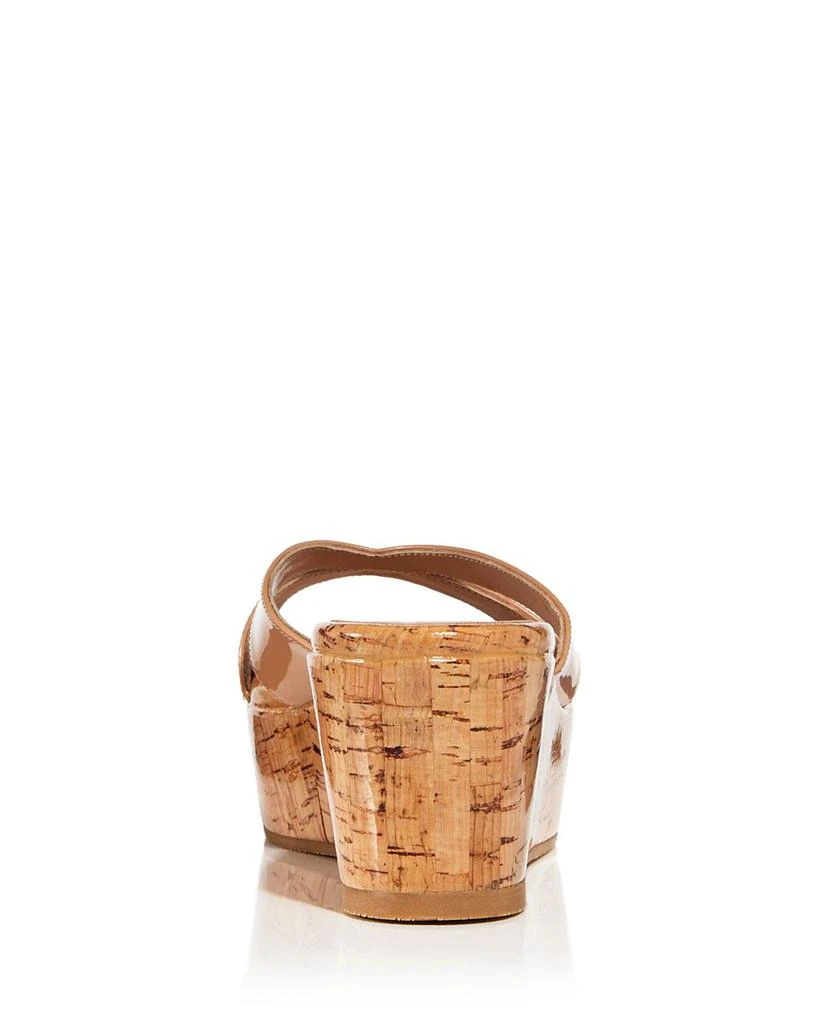 Stuart Weitzman Women's Carmen Platform Slide Sandals 4
