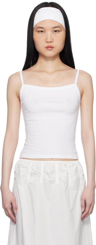 Gil Rodriguez White LaPointe Tank Top