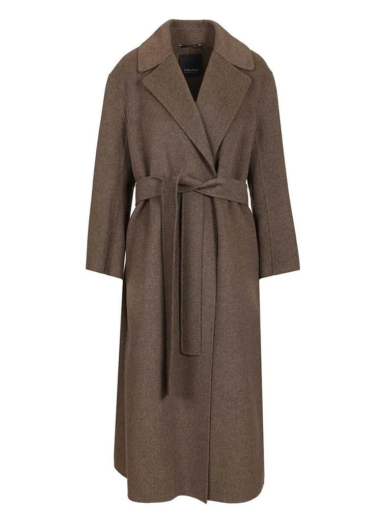 Max Mara 
S Max Mara Luna Belted Long Coat 1