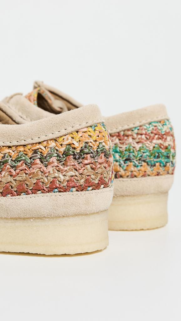 Clarks Somerset Collection Raffia Wallabee Shoes